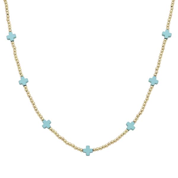 CROSS STATION NECKLACE