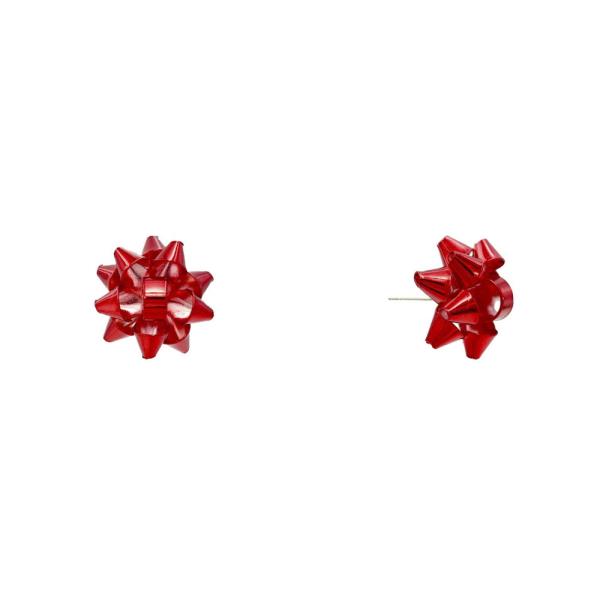 CHRISTMAS METAL STUD EARRING