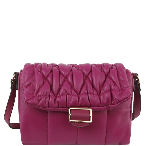 QUILTED TEXTURE CHIC CROSSBODY BAG