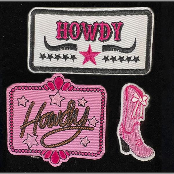 HOWDY ASSORTED PATCH