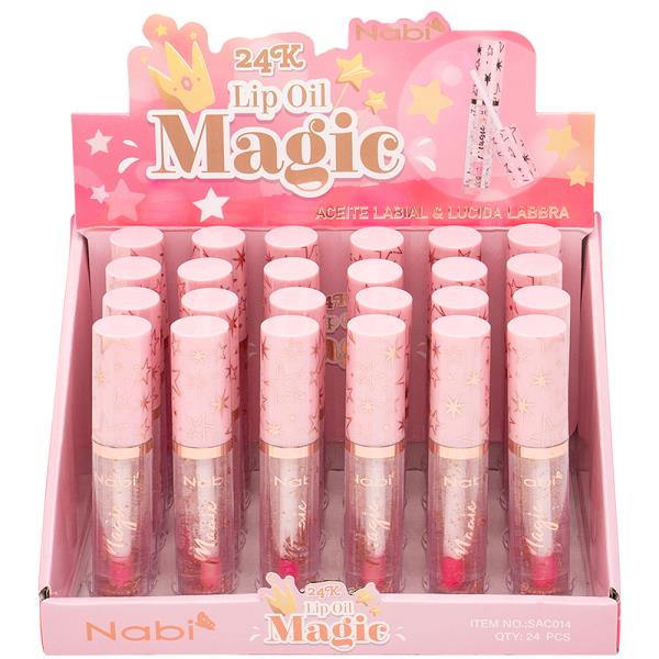 24K LIP OIL MAGIC (24 UNITS)