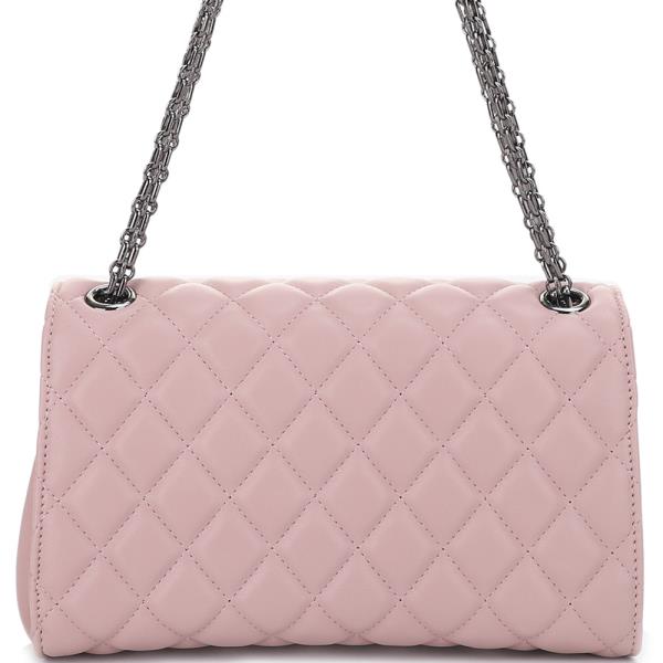 QUILTED TWIST CROSSBODY BAG