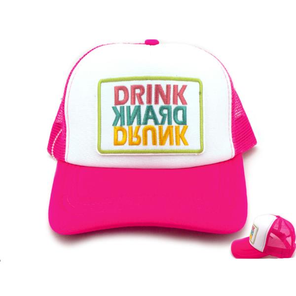 DRINK BACK MESH FASHION CAP