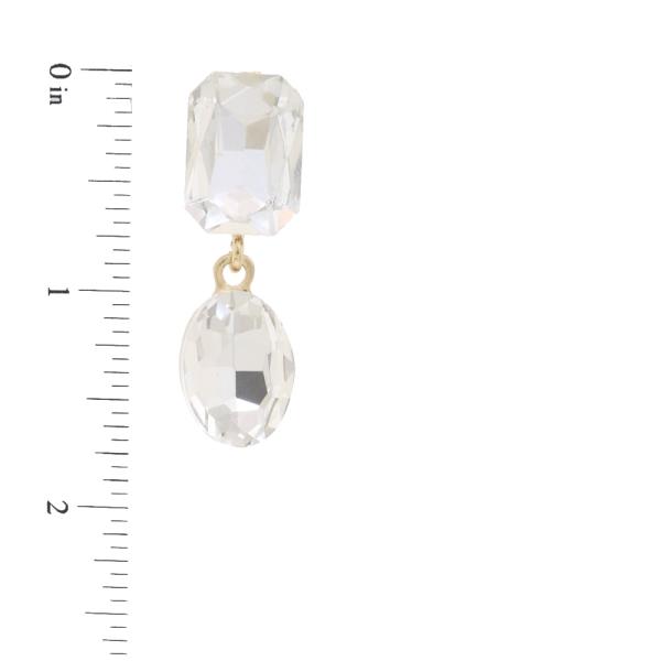 CRYSTAL STONE EARRING