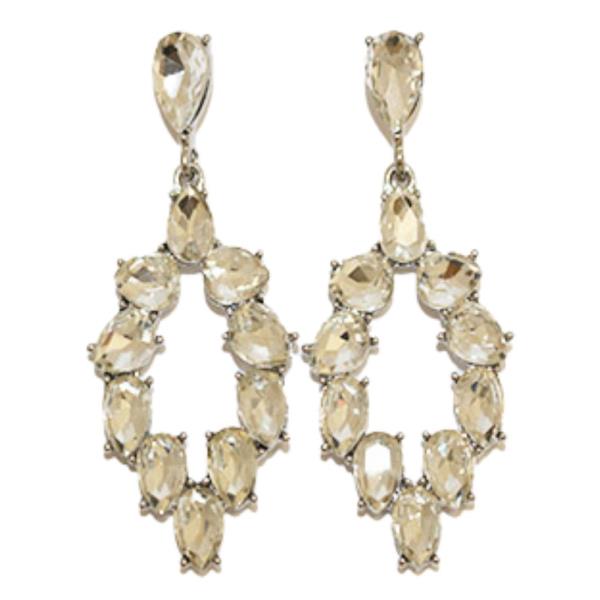 CRYSTAL STONE EARRING