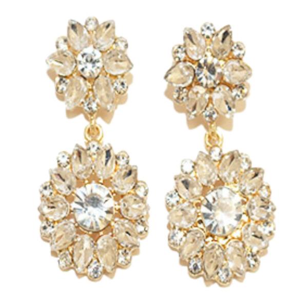 CRYSTAL STONE EARRING