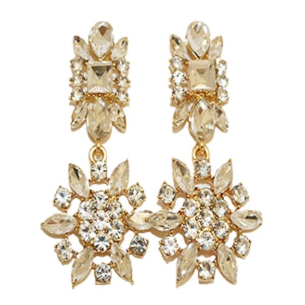 CRYSTAL STONE EARRING