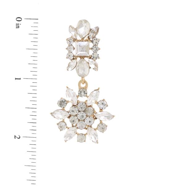 CRYSTAL STONE EARRING