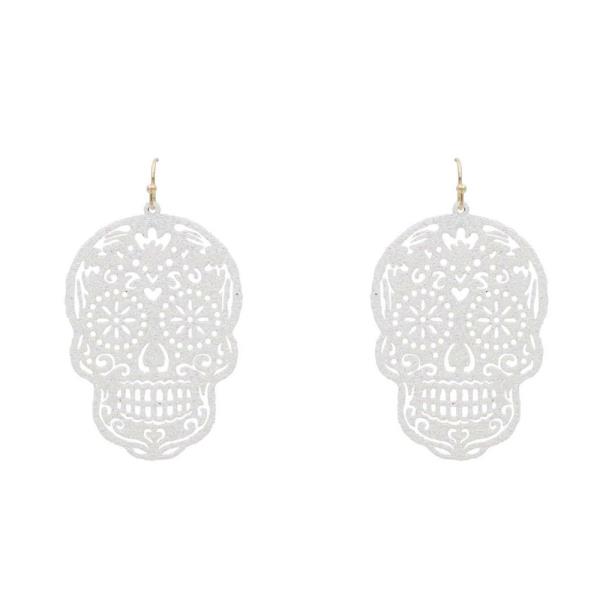 SUGAR SKULL DANGLE EARRING