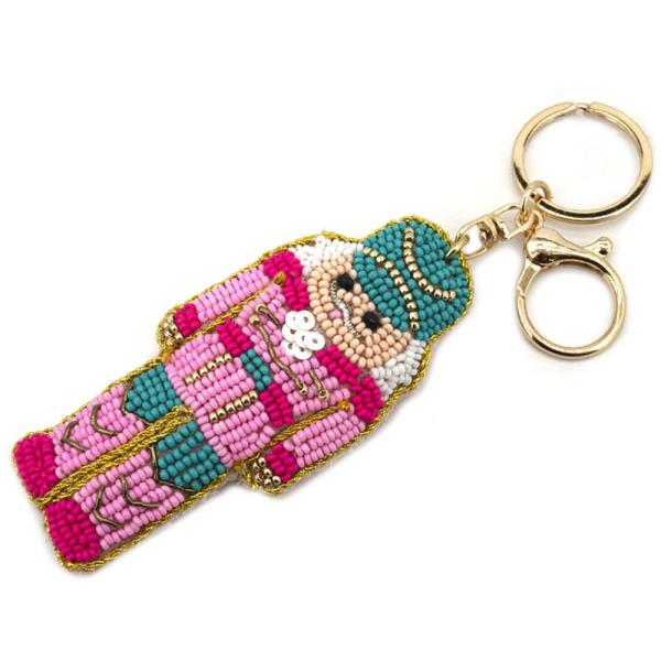 CHRISTMAS NUTCRACKER KEYCHAIN