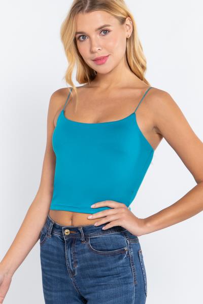 ($2.40 x 6 PCS) 2-PLY DTY BRUSHED KNIT CAMI TOP