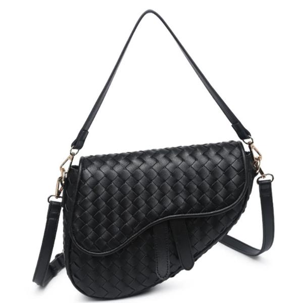 WOVEN FASHION SCOUT CROSSBODY BAG