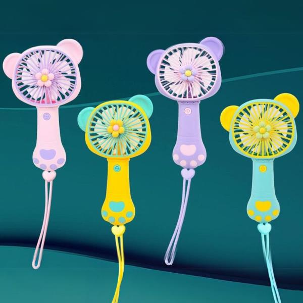 CUTE EARS RECHARGEABLE PORTABLE MINI FAN