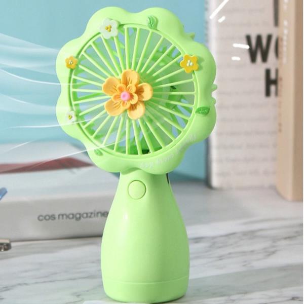 FLOWER ELECTRONIC FAN WITH CHARGER