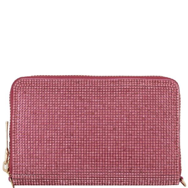 RHINESTONE CLUTCH WALLET