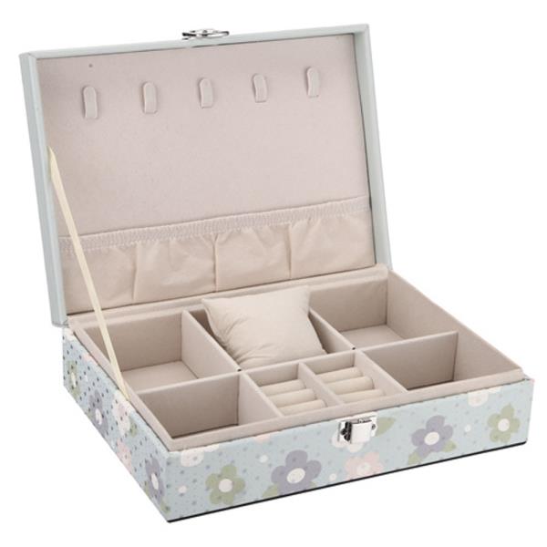 FLOWER JEWELRY ORGANIZER BOX