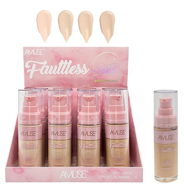 AMUSE FAULTLESS FULL COVERAGE FOUNDATION (12 UNITS)