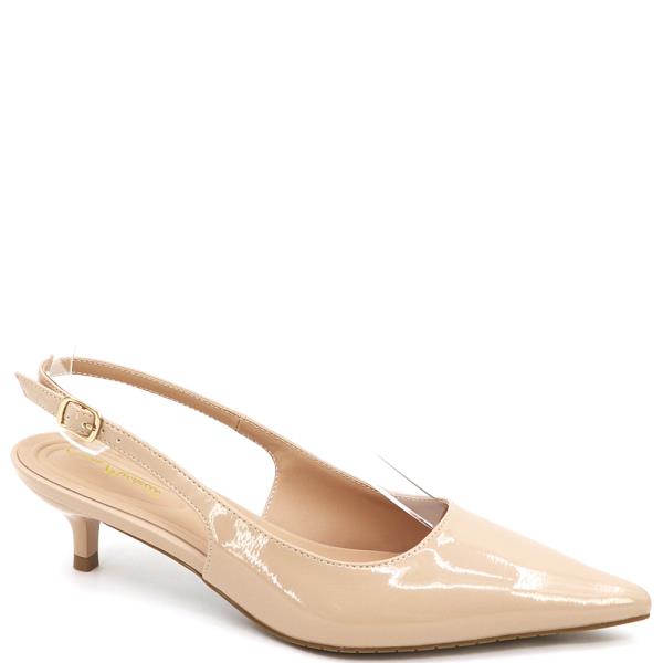 SHINY SIMPLE POINTY SLINGBACK 12 PAIRS