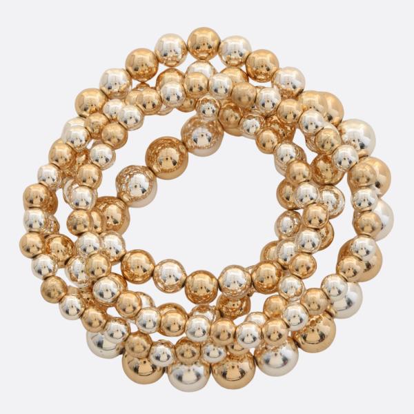 BALL BEAD BRACELET SET