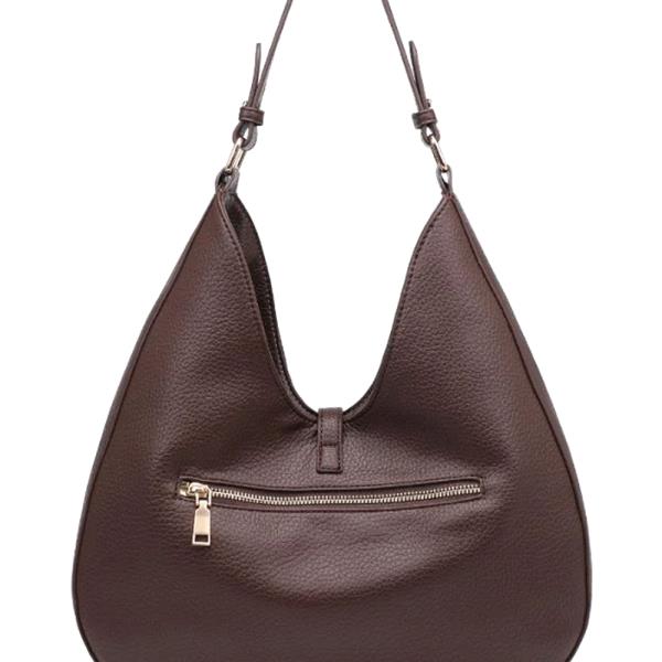 TURN LOCK LOOP OLIVIA SHOULDER HOBO BAG