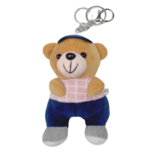 TEDDY BEAR KEYCHAIN BAG CHARM