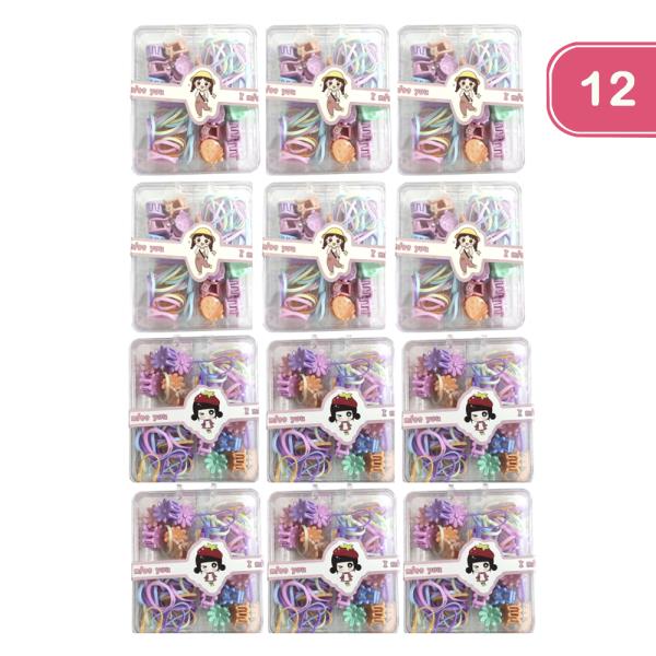 ALL HAIR PIN TIE SET (12 UNITS)