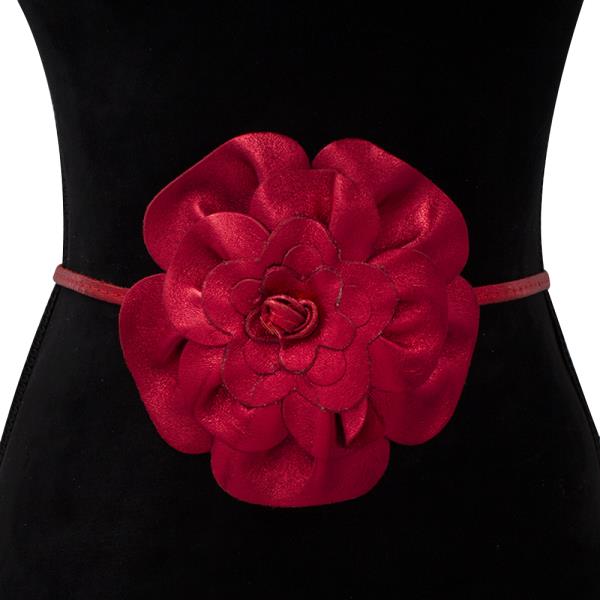 FLOWER STRING BELT