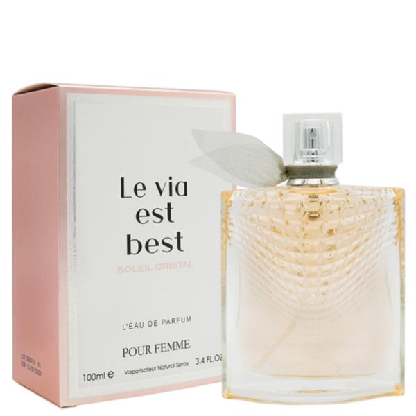 LE VIA EST BEST SOLEIL CRISTAL L`EAU DE PARFUM POUR FEMME FRAGRANCE PERFUME