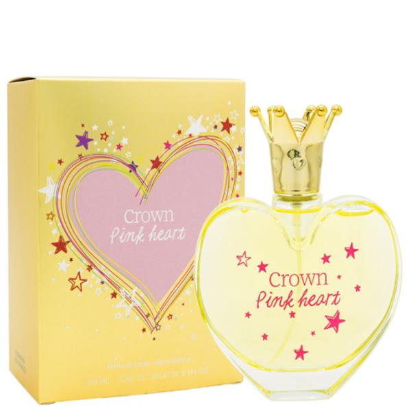 CROWN PINK HEART WOMENS FRAGRANCE PERFUME