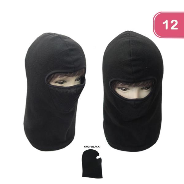 WINTER SOLID COLOR HEAD WARMER (12 UNITS)