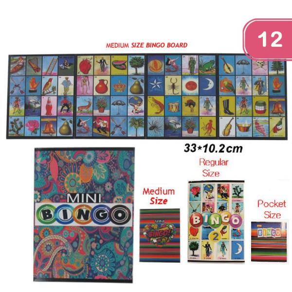 LOTERIA BINGO BOARD (12 UNITS)