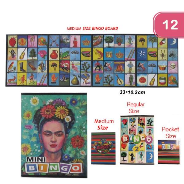 LOTERIA BINGO BOARD (12 UNITS)