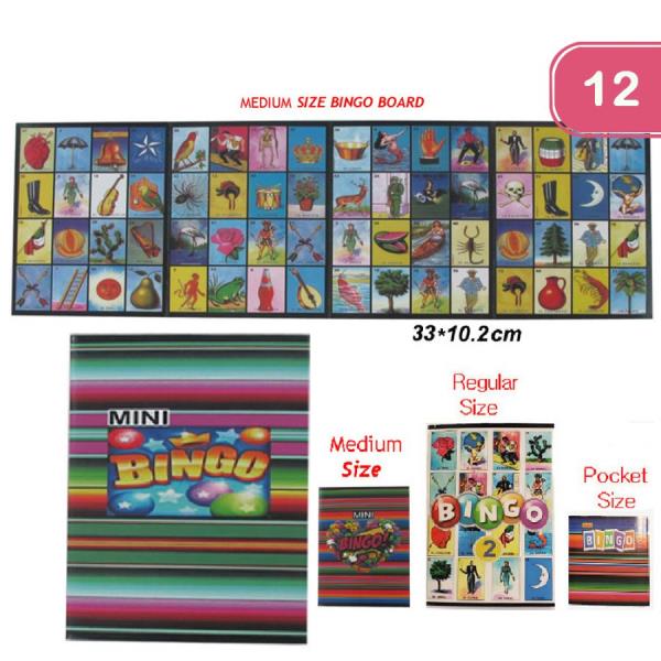 LOTERIA BINGO BOARD (12 UNITS)