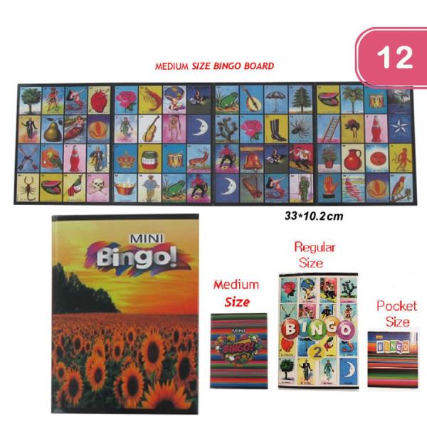 LOTERIA BINGO BOARD (12 UNITS)