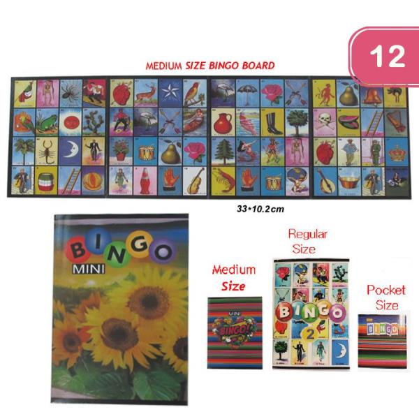 LOTERIA BINGO BOARD (12 UNITS)