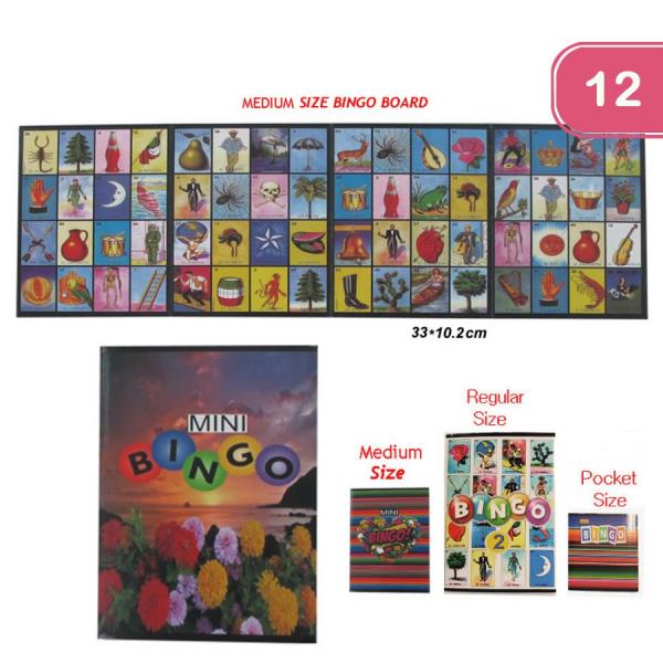 LOTERIA BINGO BOARD (12 UNITS)