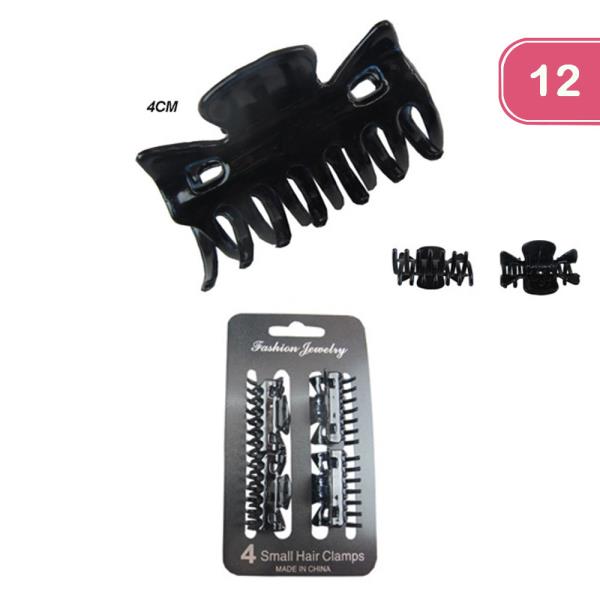 JAW HAIR CLIP (12 UNITS)