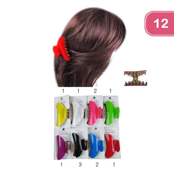 HAIR CLAW CLIP (12 UNITS)