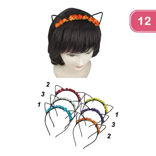 FLOWER CAT EARS (12 UNITS)