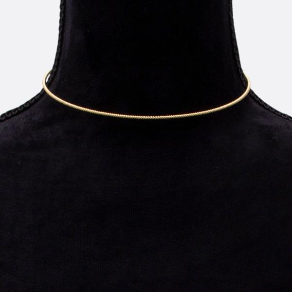 SODAJO METAL GOLD DIPPED CHOKER