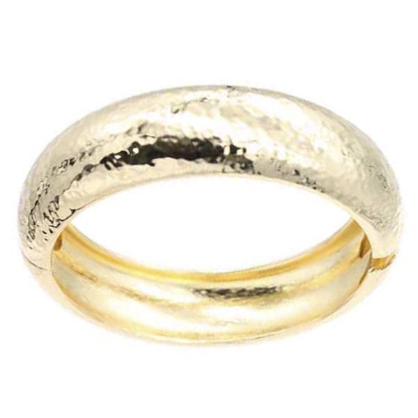 STAINLESS STEEL HINGED BANGLE BRACELET