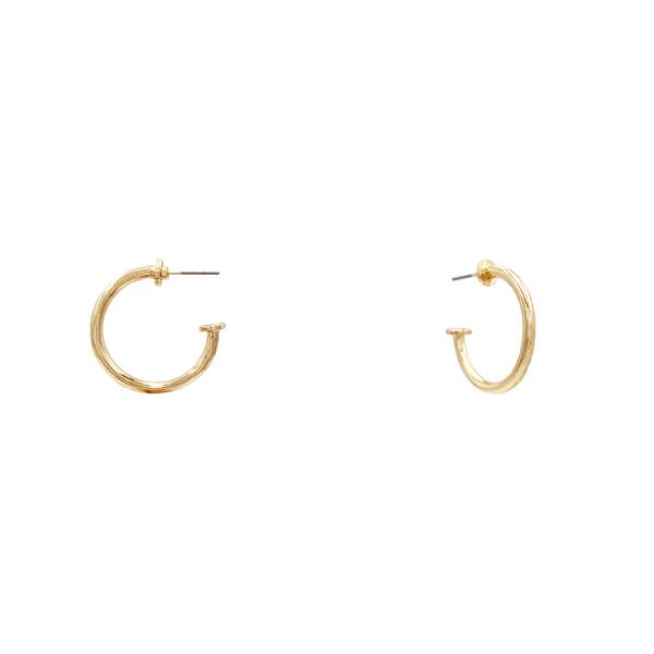 METAL HOOP EARRING