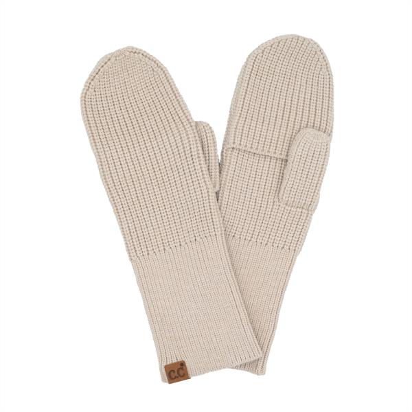 CC CONVERTIBLE MITTEN WITH OPEN SLIT