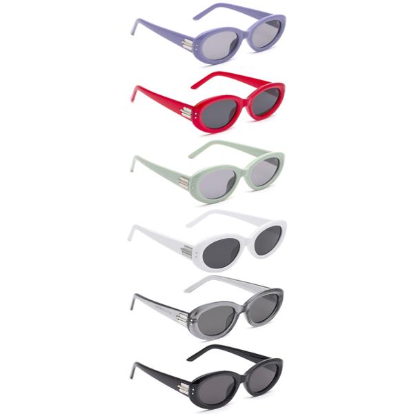 PLAIN OVAL SUNGLASSES 1DZ