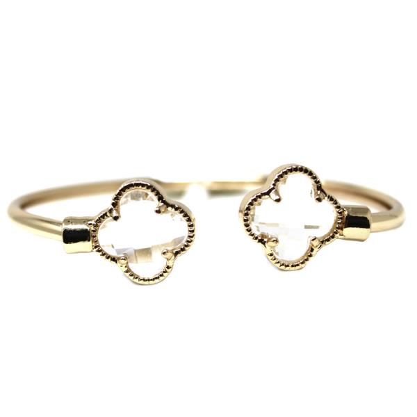 CLOVER CUFF BRACELET