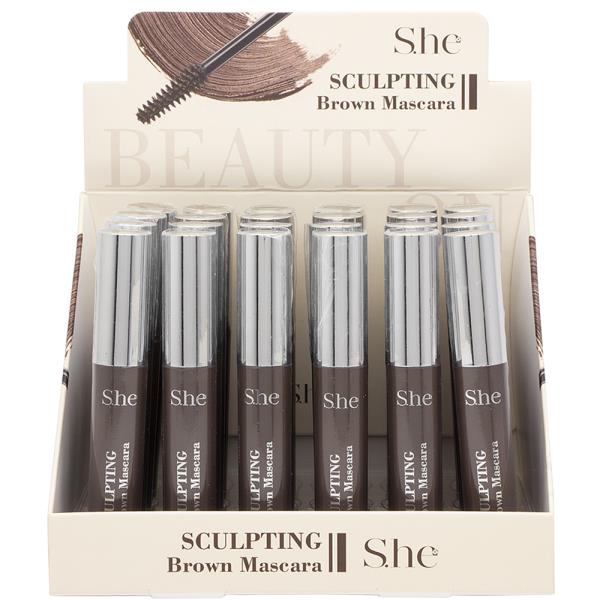 SCULPTING BROWN MASCARA (24 UNITS)