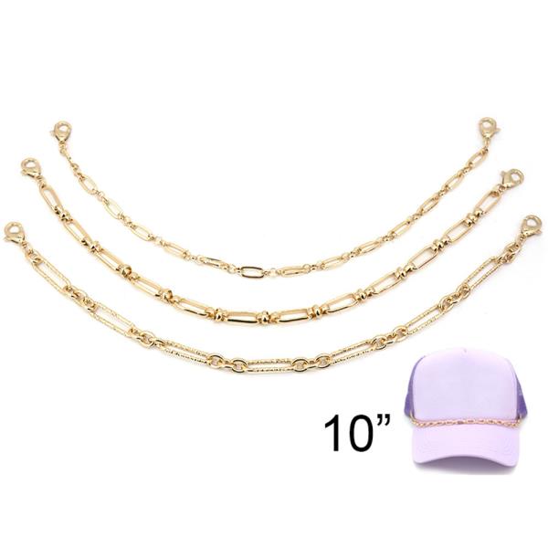 METAL HAT CHAIN SET