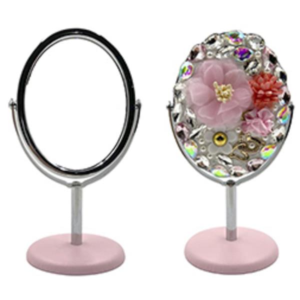 GEMSTONE FLOWER MIRROR