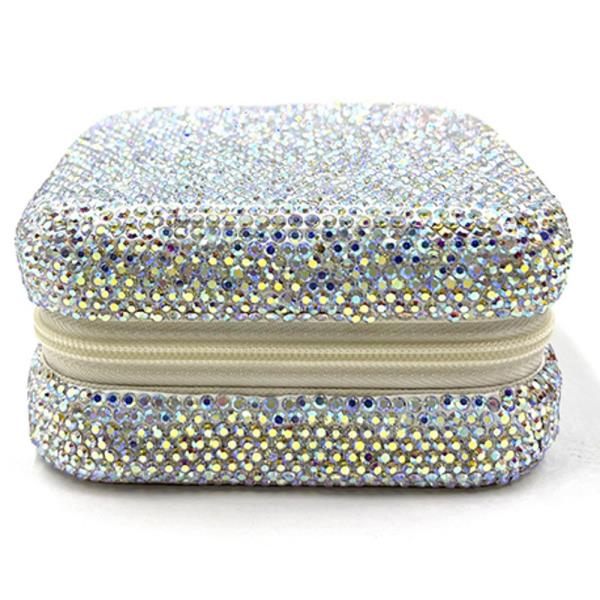 RHINESTONE JEWELRY ORGANIZER BOX