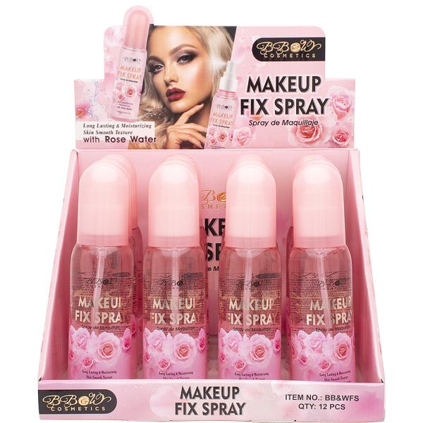 MAKE UP FIX SPRAY ROSE WATER (12 UNITS)